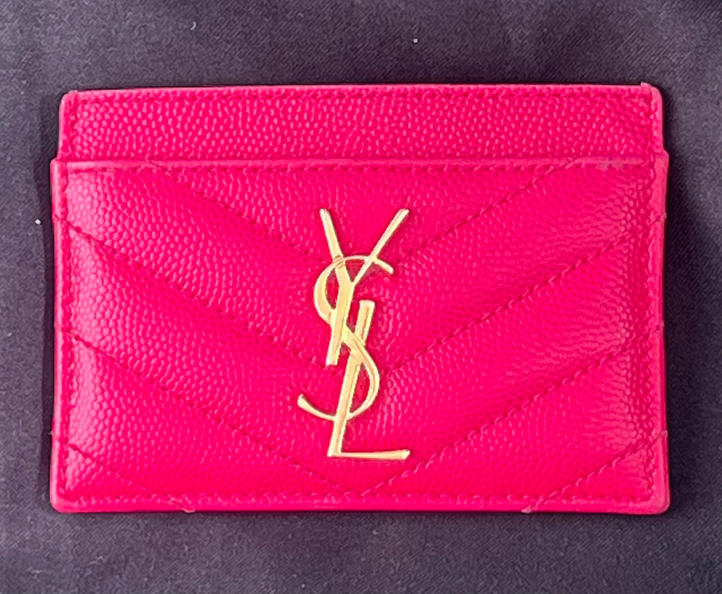YSL Pink Cardholder