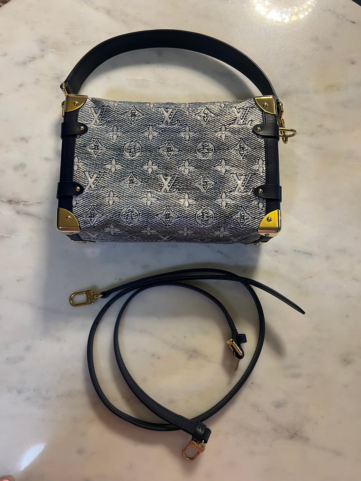 Louis Vuitton Monoglam Side Trunk