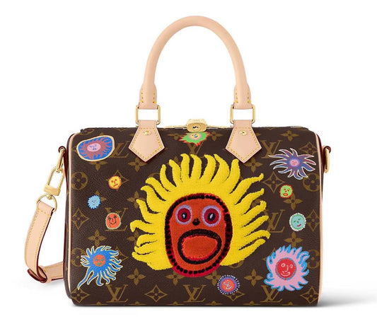 Brand New Louis Vuitton x Kusama collab Speedy 25 Limited Edition