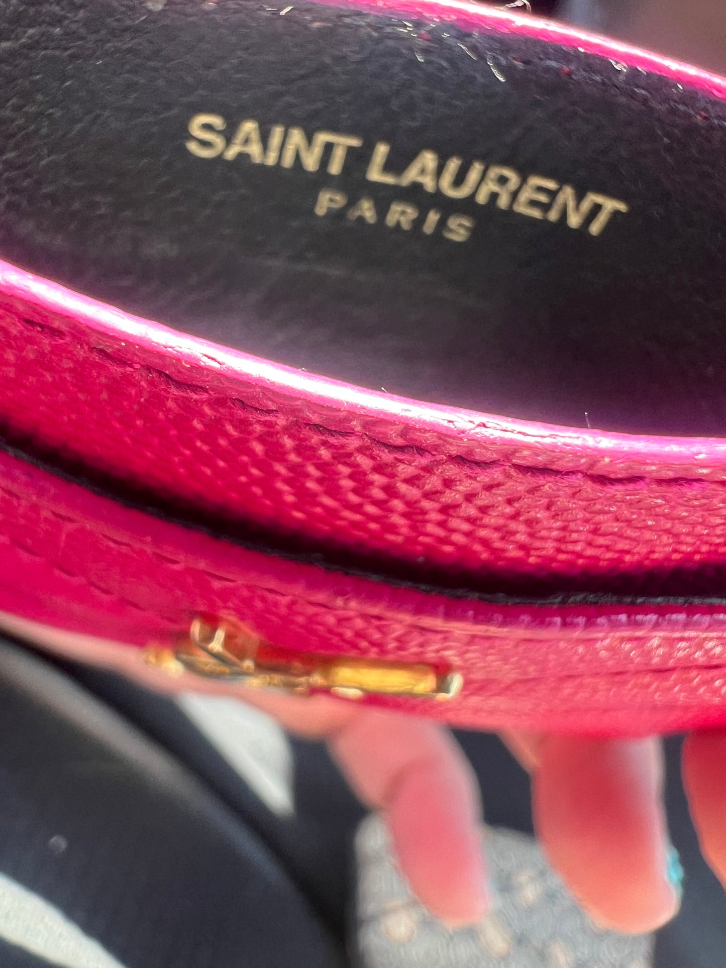 YSL Pink Cardholder