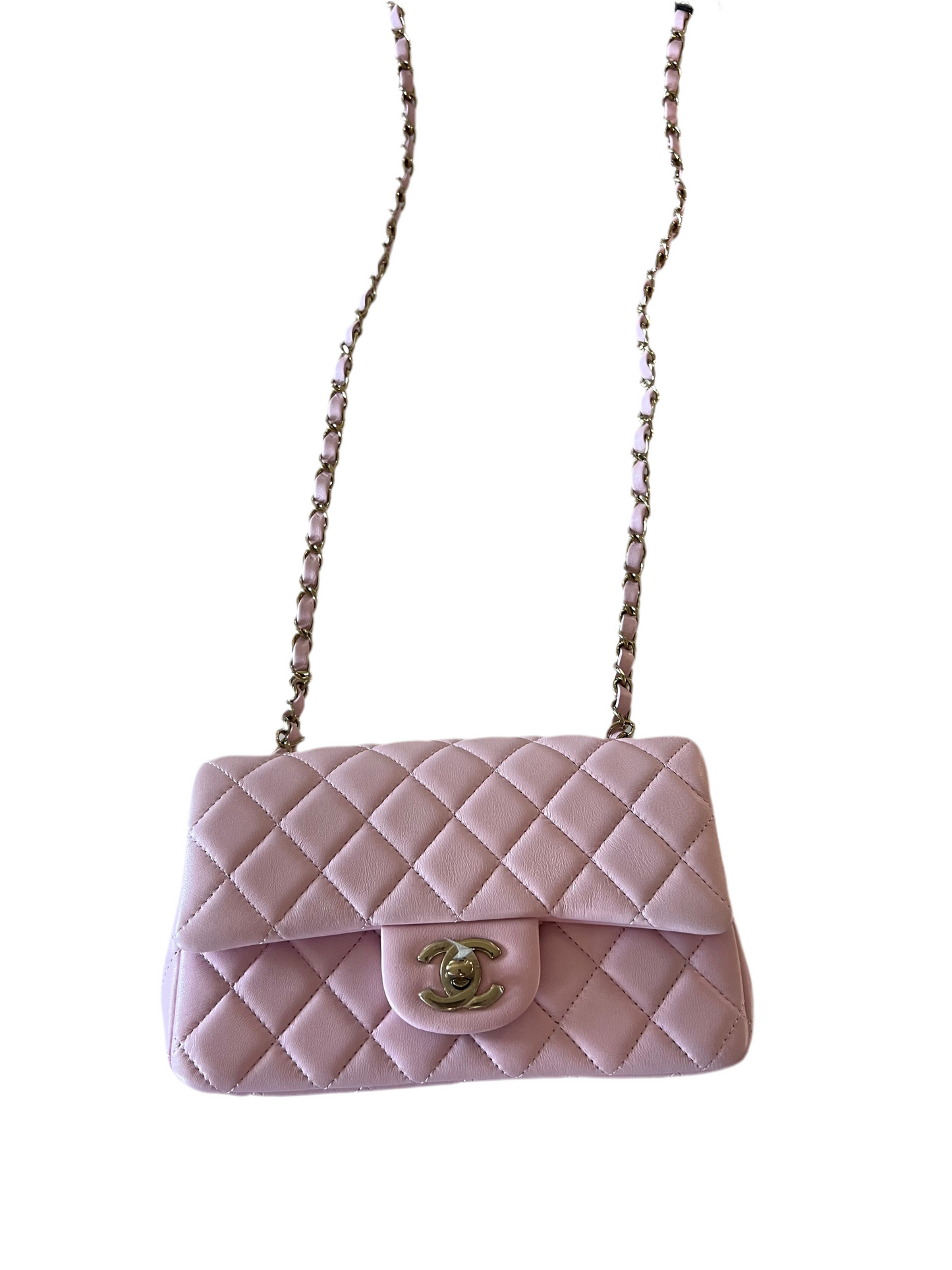 Brand New with tags Chanel Pink Mini Flap