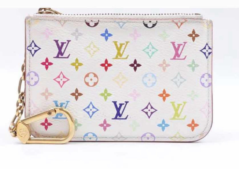 Pre-loved Louis Vuitton x Murakami Card holder, key holder