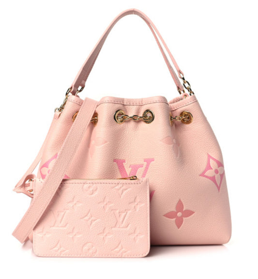 Pre-Loved Louis Vuitton Summer Bundle Pink leather bag