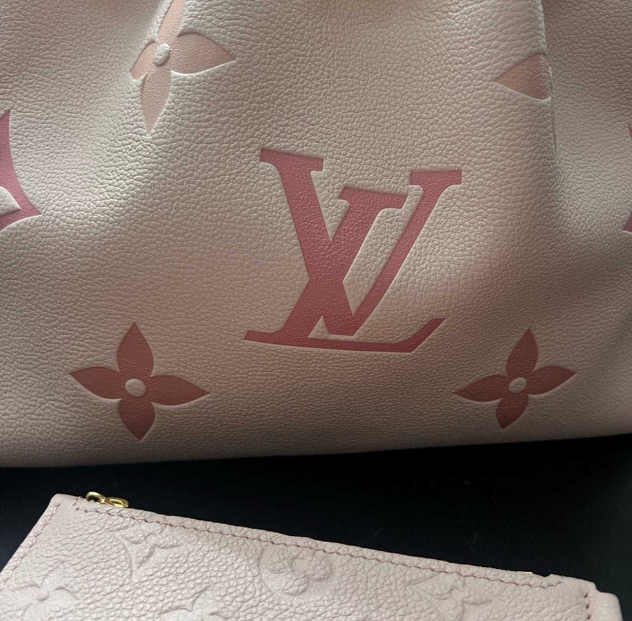 Pre-Loved Louis Vuitton Summer Bundle Pink leather bag