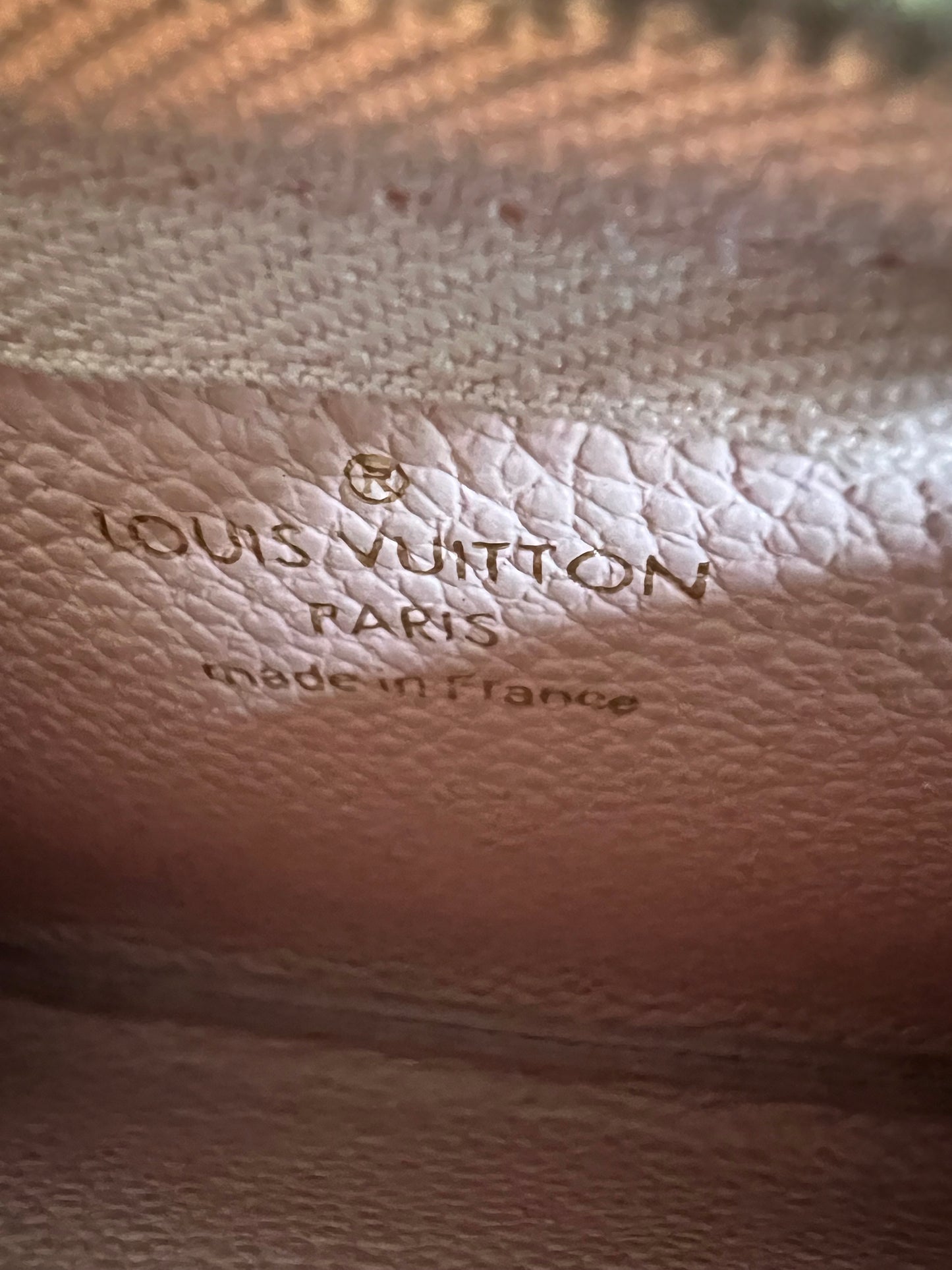 Pre-loved Louis Vuitton Monogram  Giant Empreinte by the pool key pouch