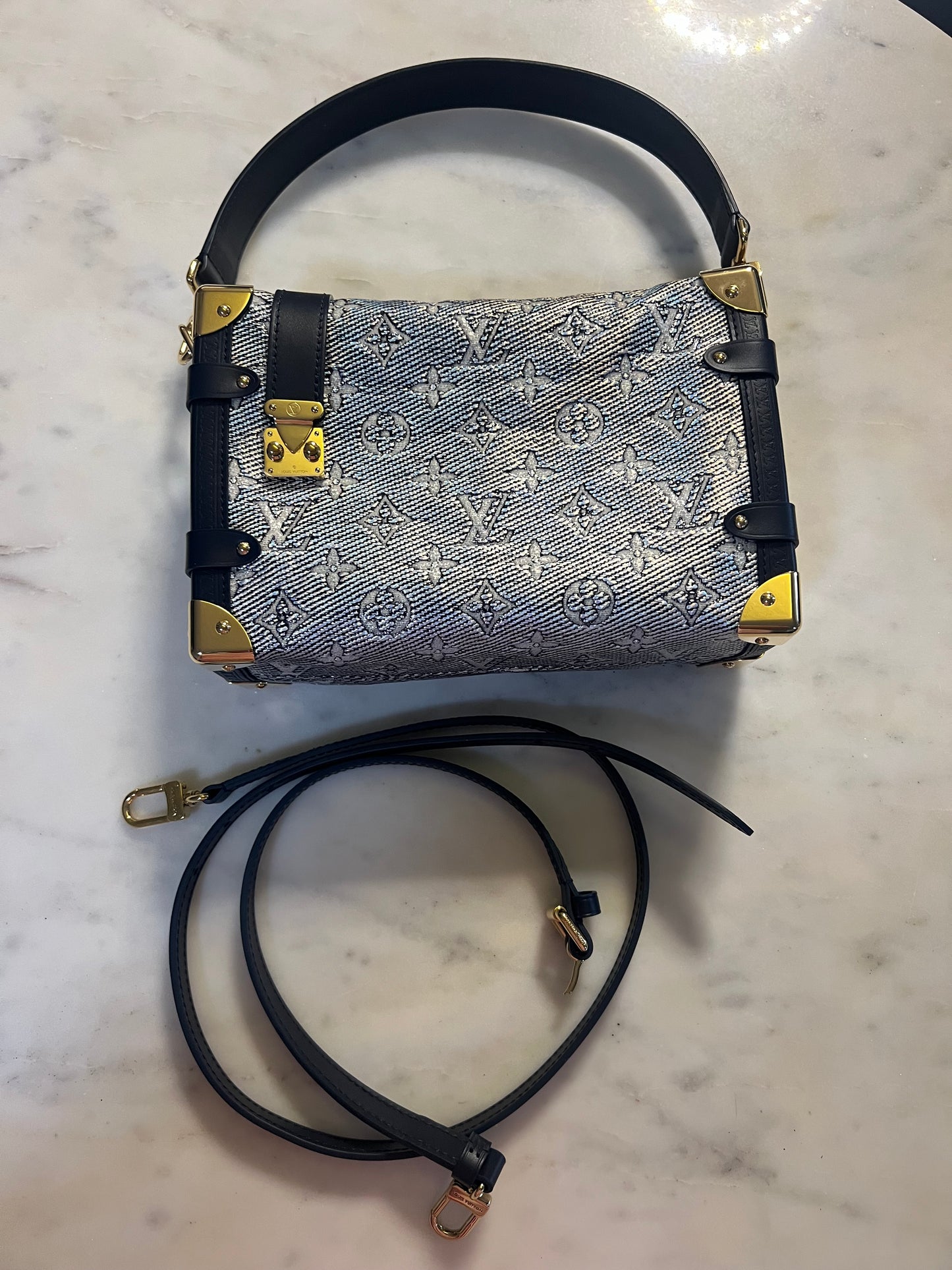 Louis Vuitton Monoglam Side Trunk