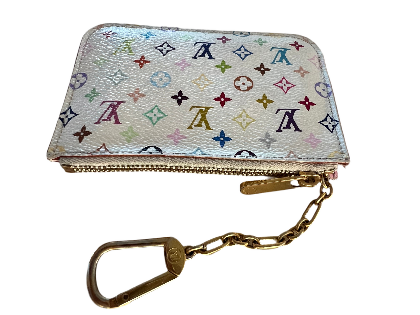 Pre-loved Louis Vuitton x Murakami Card holder, key holder