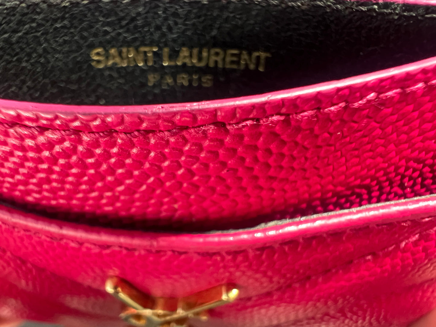YSL Pink Cardholder