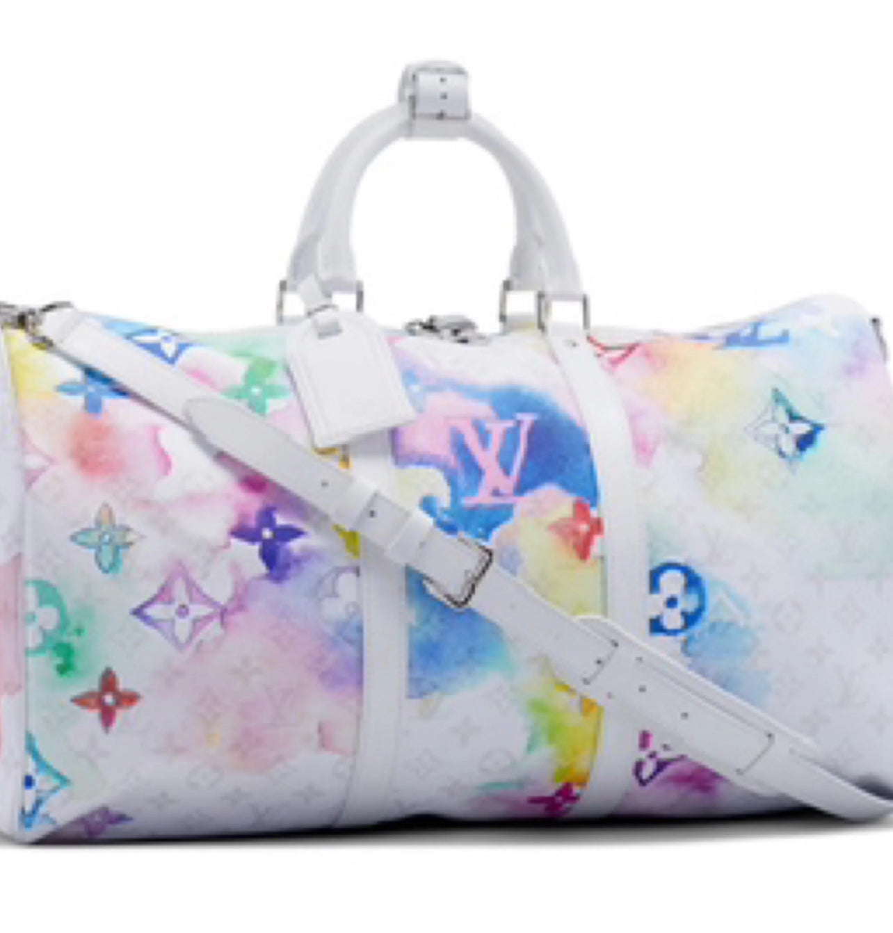 Louis Vuitton Keepall 50 Watercolor