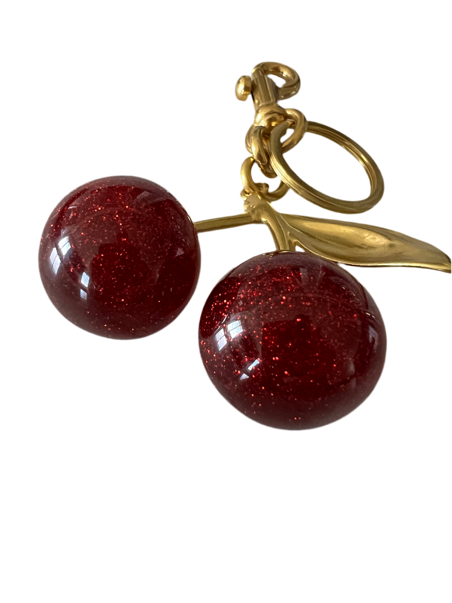 Cherry Bag Charm