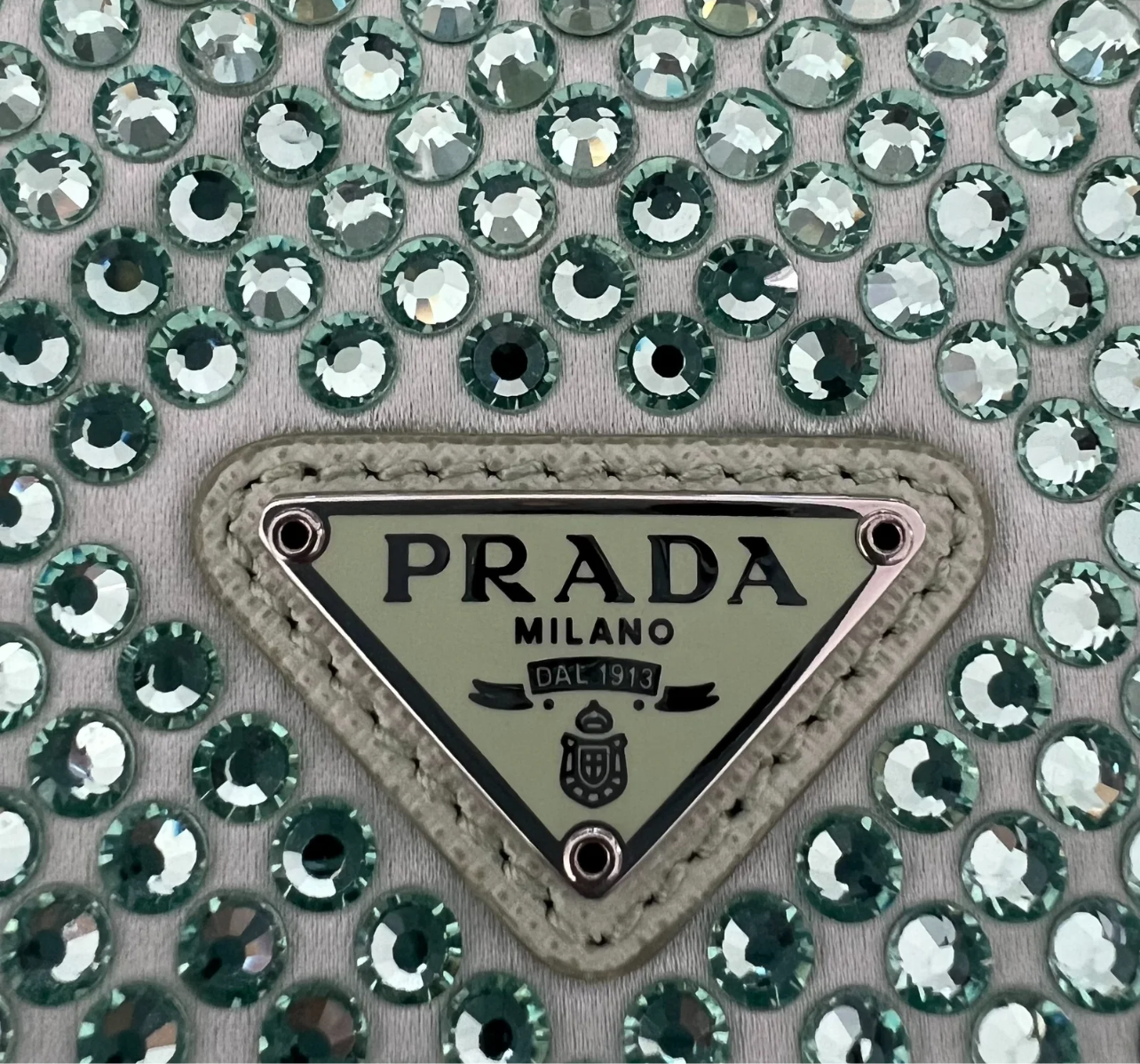 Pre-loved Prada Crystal Handbag