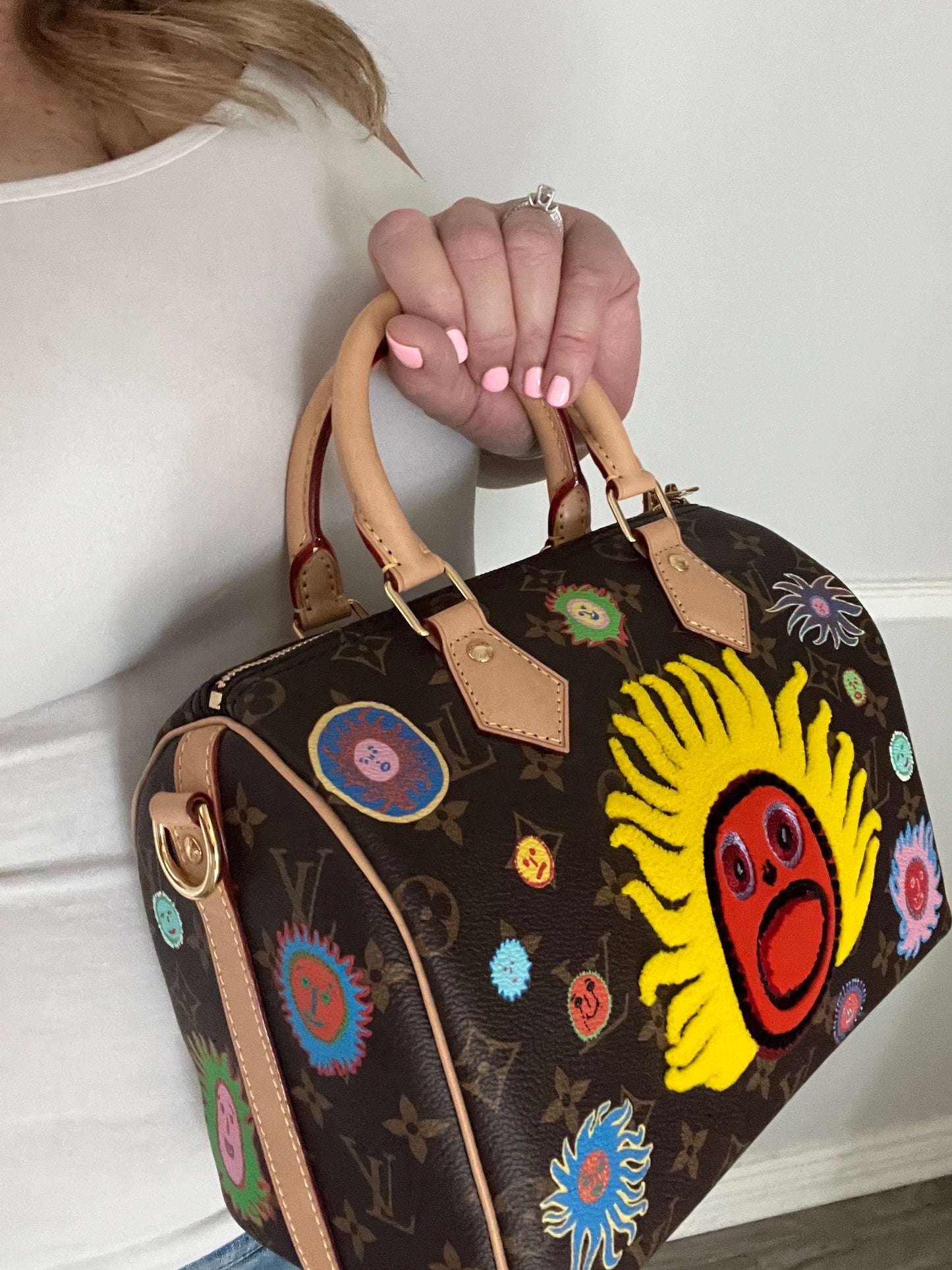 Brand New Louis Vuitton x Kusama collab Speedy 25 Limited Edition